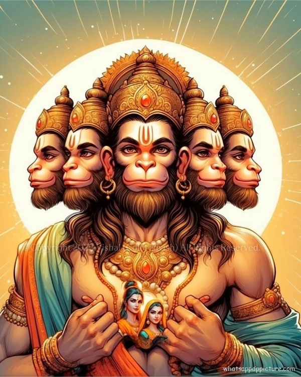 Hanuman ji WhatsApp Status Image 4