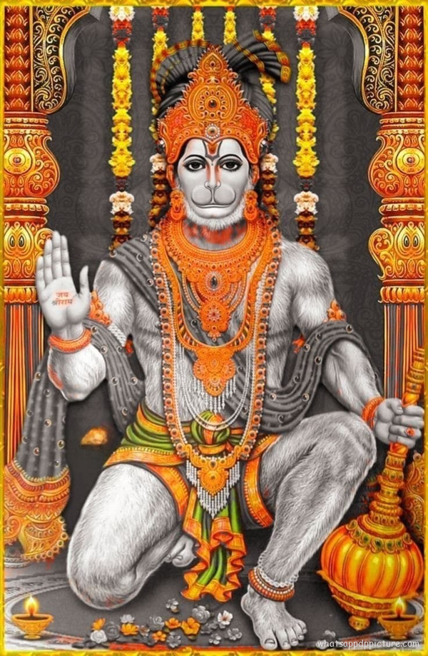 Hanuman ji WhatsApp Status Image 7