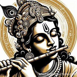 Krishna playing Flute WhatsApp DP Display Picture Profile Picture 11