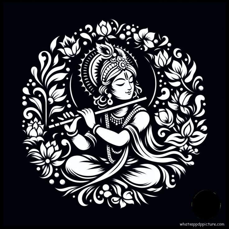 Krishna playing Flute WhatsApp DP Display Picture Profile Picture 13