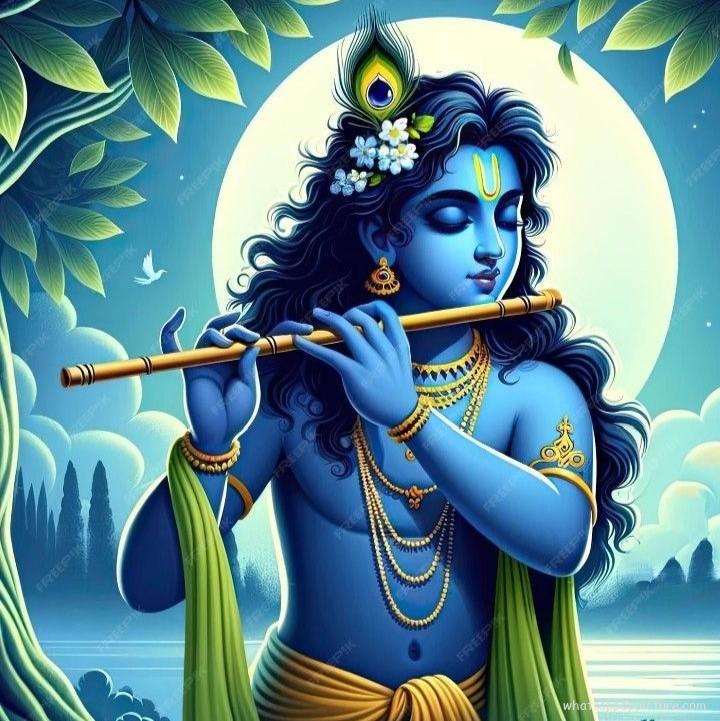 Krishna playing Flute WhatsApp DP Display Picture Profile Picture 17