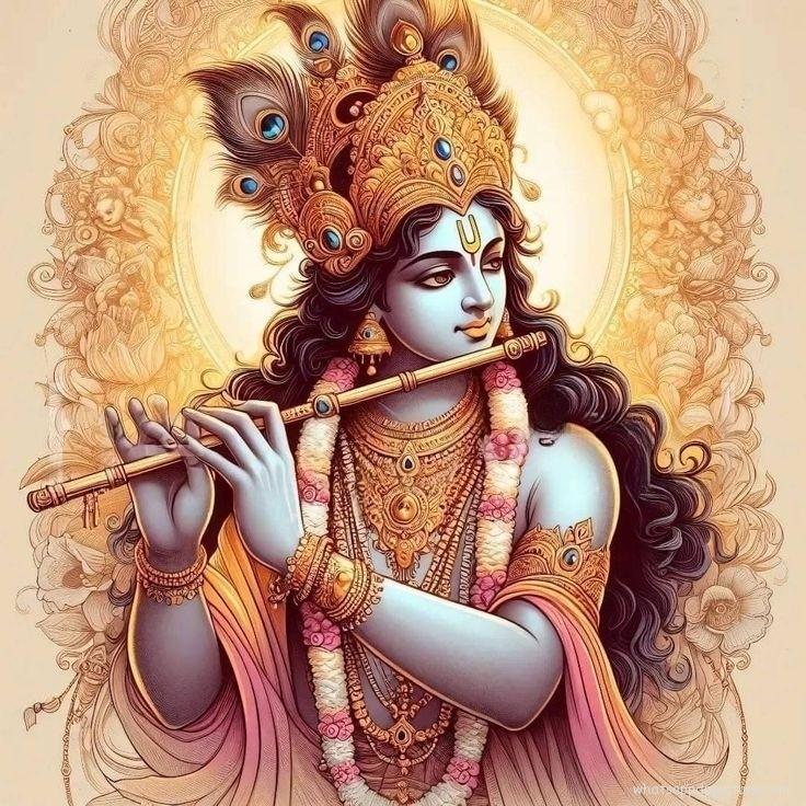 Krishna playing Flute WhatsApp DP Display Picture Profile Picture 2