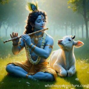 Krishna playing Flute WhatsApp DP Display Picture Profile Picture 20