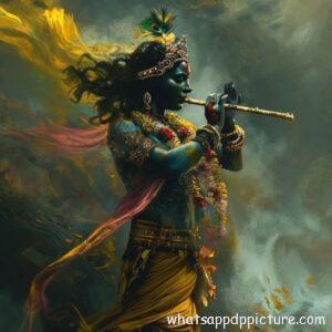 Krishna playing Flute WhatsApp DP Display Picture Profile Picture 21