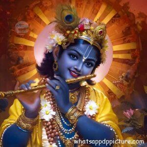 Krishna playing Flute WhatsApp DP Display Picture Profile Picture 25