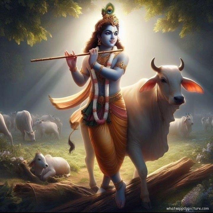 Krishna playing Flute WhatsApp DP Display Picture Profile Picture 3