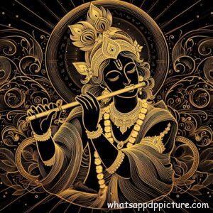 Krishna playing Flute WhatsApp DP Display Picture Profile Picture 5