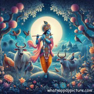 Krishna playing Flute WhatsApp DP Display Picture Profile Picture 6