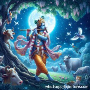 Krishna playing Flute WhatsApp DP Display Picture Profile Picture 7