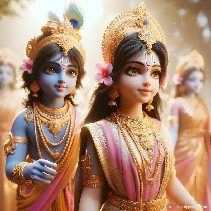 Radhe Krishna Whatsapp display profile dp picture 11.jpg (2)