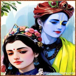 Radhe Krishna Whatsapp display profile dp picture 23.jpg (2)