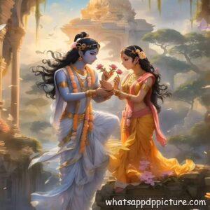 Radhe Krishna Whatsapp display profile dp picture 30.jpg (2)