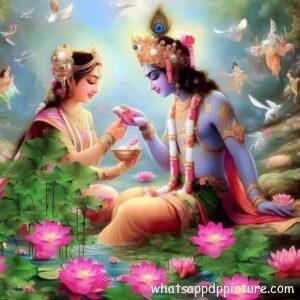 Radhe Krishna Whatsapp display profile dp picture 48.jpg (2)