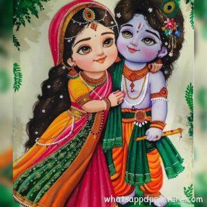 Radhe Krishna Whatsapp display profile dp picture 50.jpg