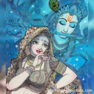 Radhe Krishna Whatsapp display profile dp picture 52.jpg